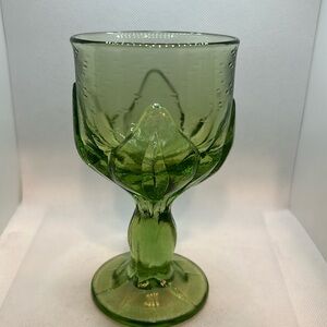 3 Tiffin Franciscan Cabaret  Green Mid Century Vintage Goblets great condition